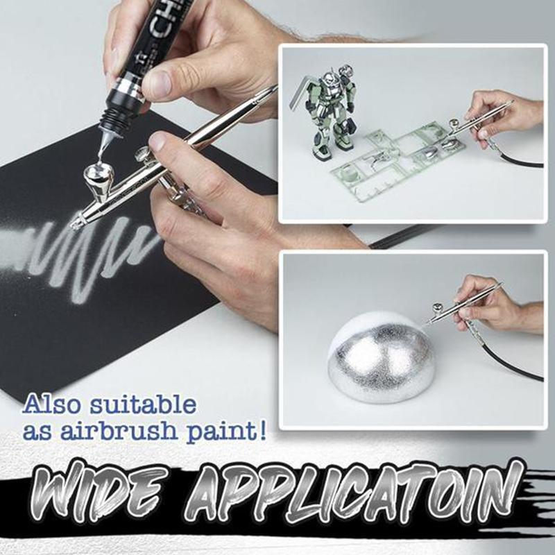 1+1 Gratis | ChromeInk™ Spiegelähnlicher Silbereffekt