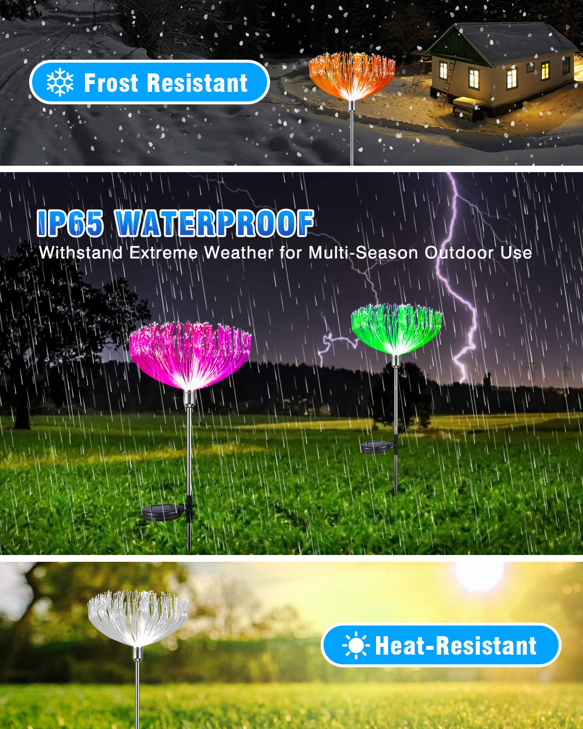 LumiPetal – Farbenfrohe Solarblumen für deinen Garten