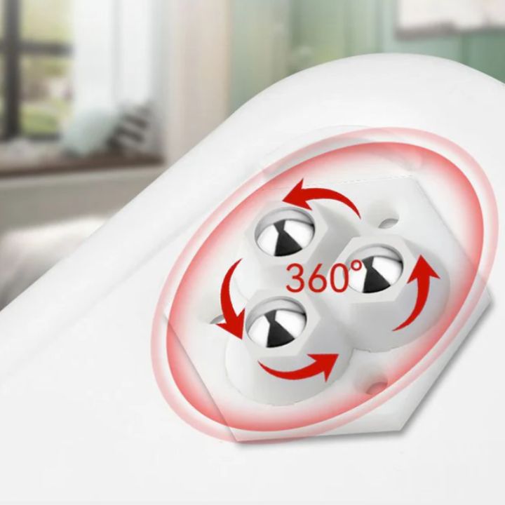 4+4 Gratis | 360° Drehbare 3-Kugel-Rollen