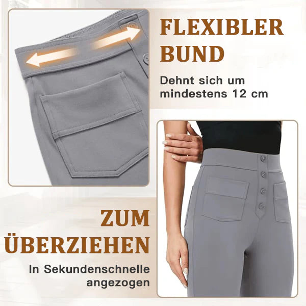 KomfortPlus™ - Lässige Stretch-Hose mit hoher Taille für Frauen