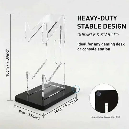 GameSeat™ – 3-lagiger Gaming-Controller-Ständer und Kopfhörerständer