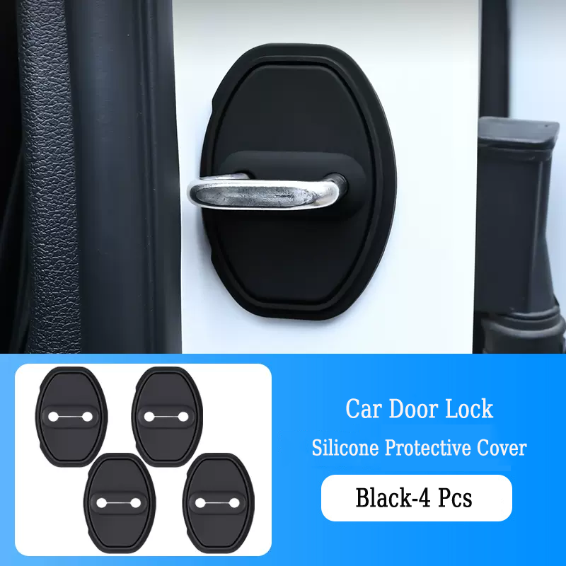 LatchGuard™ - Verhindern Sie Schäden und Kratzer am Türschloss mit langlebigen Silikonabdeckungen (4 Stück)