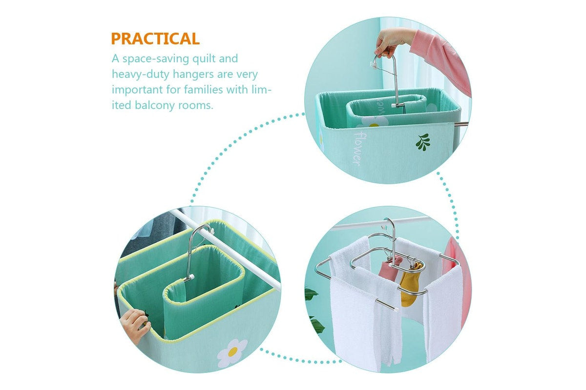 1+1 Gratis | TwistDry™ Edelstahl-Wäscheständer