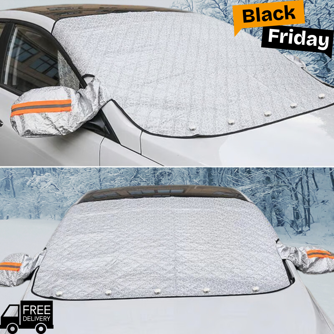 WindowCover™ | Premium magnetic snow and ice protection for cars