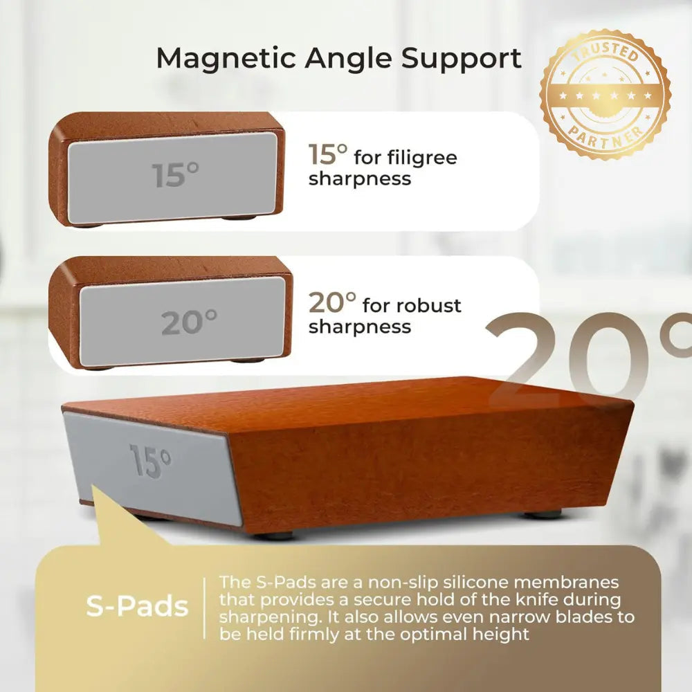 BladePulse™ — Verwandeln Sie stumpfe Messer mühelos in rasiermesserscharfe Kraftpakete