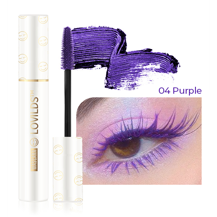 1+1 GRATIS | LOVILDS™ Farbige Schlanke Mascara – Ziehen Sie alle Blicke auf sich mit den ganzen Tag makellosen Wimpern ohne Verschmieren
