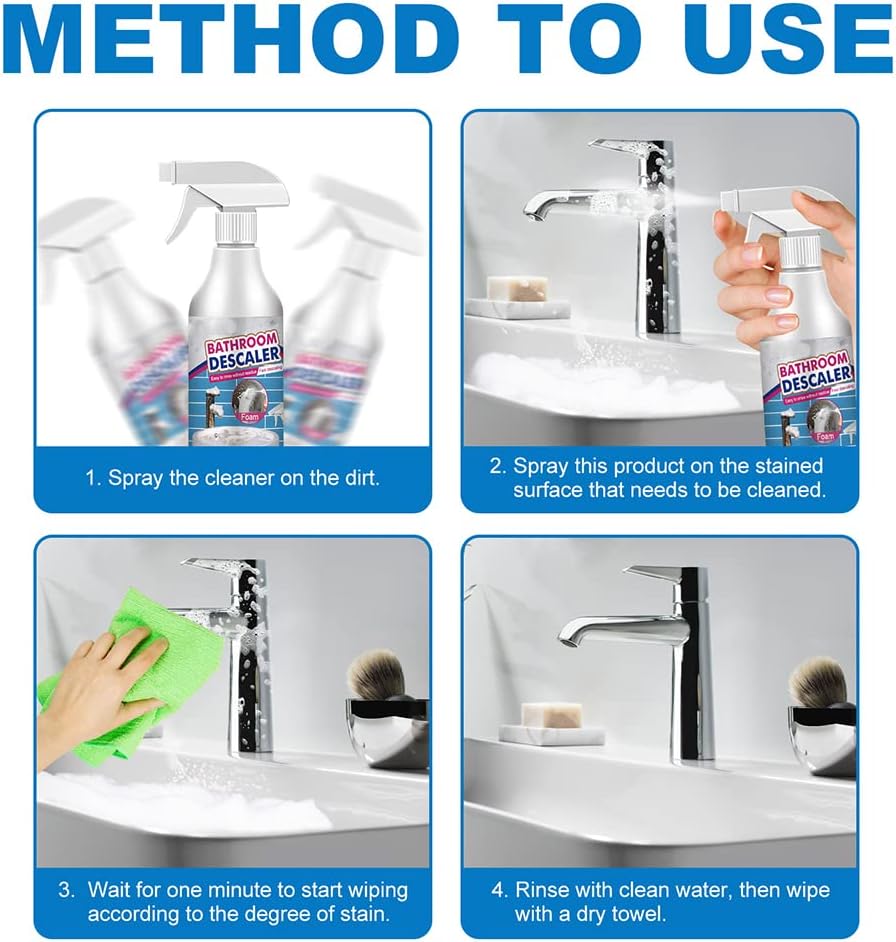 1+1 Gratis | Badezimmer-Reiniger™ Leicht und rückstandsfrei abspülbar!