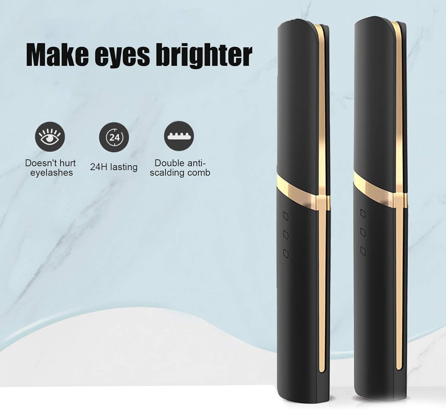 LumiWave™ – Beheizte Wimpernzange | Perfekte Wimpern in Sekunden | Sanft & Langanhaltend | 50% RABATT