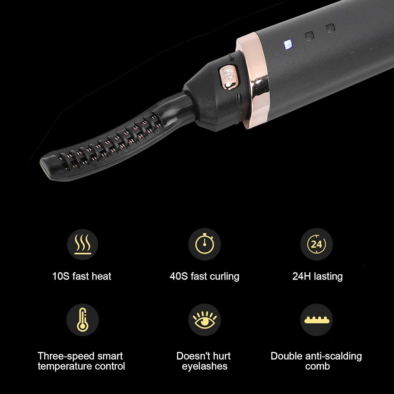 LumiWave™ – Beheizte Wimpernzange | Perfekte Wimpern in Sekunden | Sanft & Langanhaltend | 50% RABATT