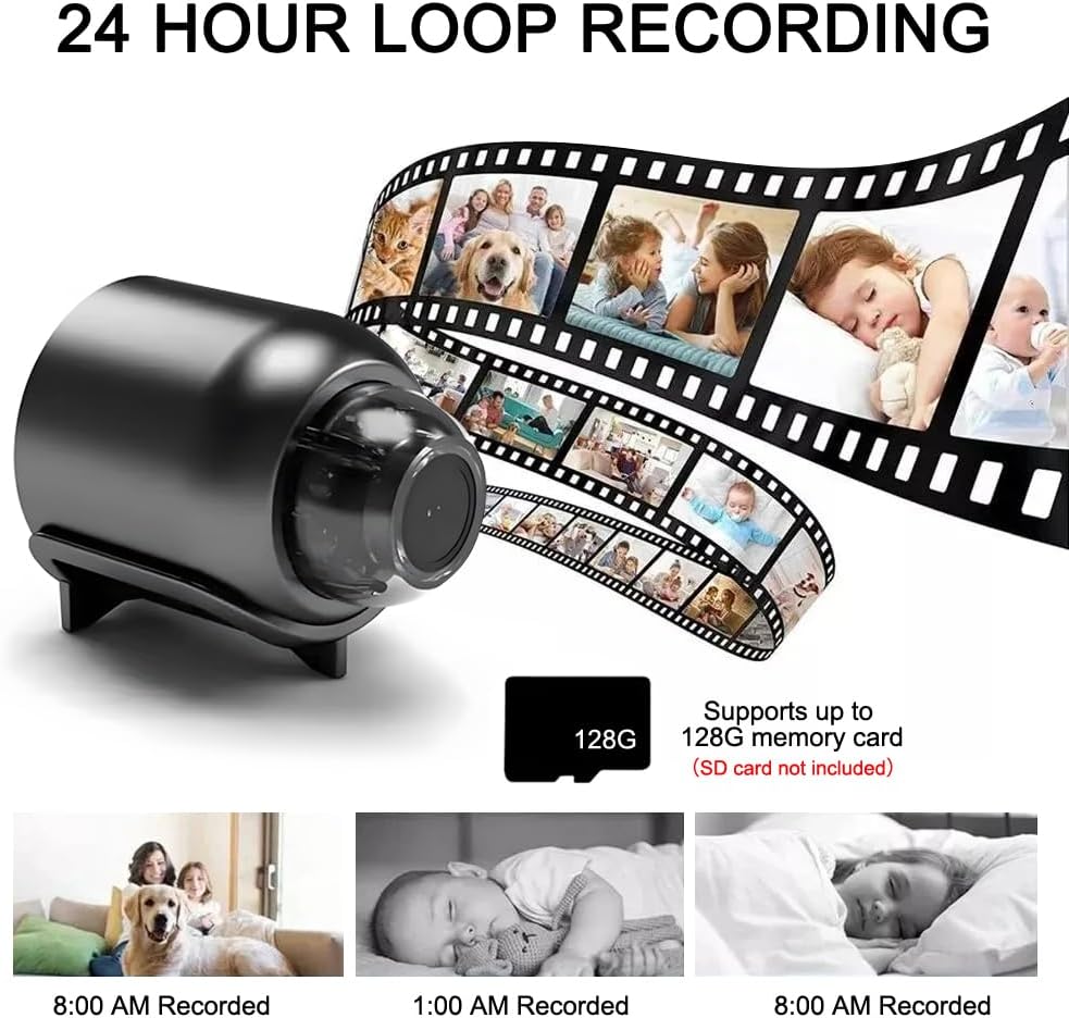 StealthCam™ - Kompakte drahtlose Überwachungskamera für mehr Sicherheit