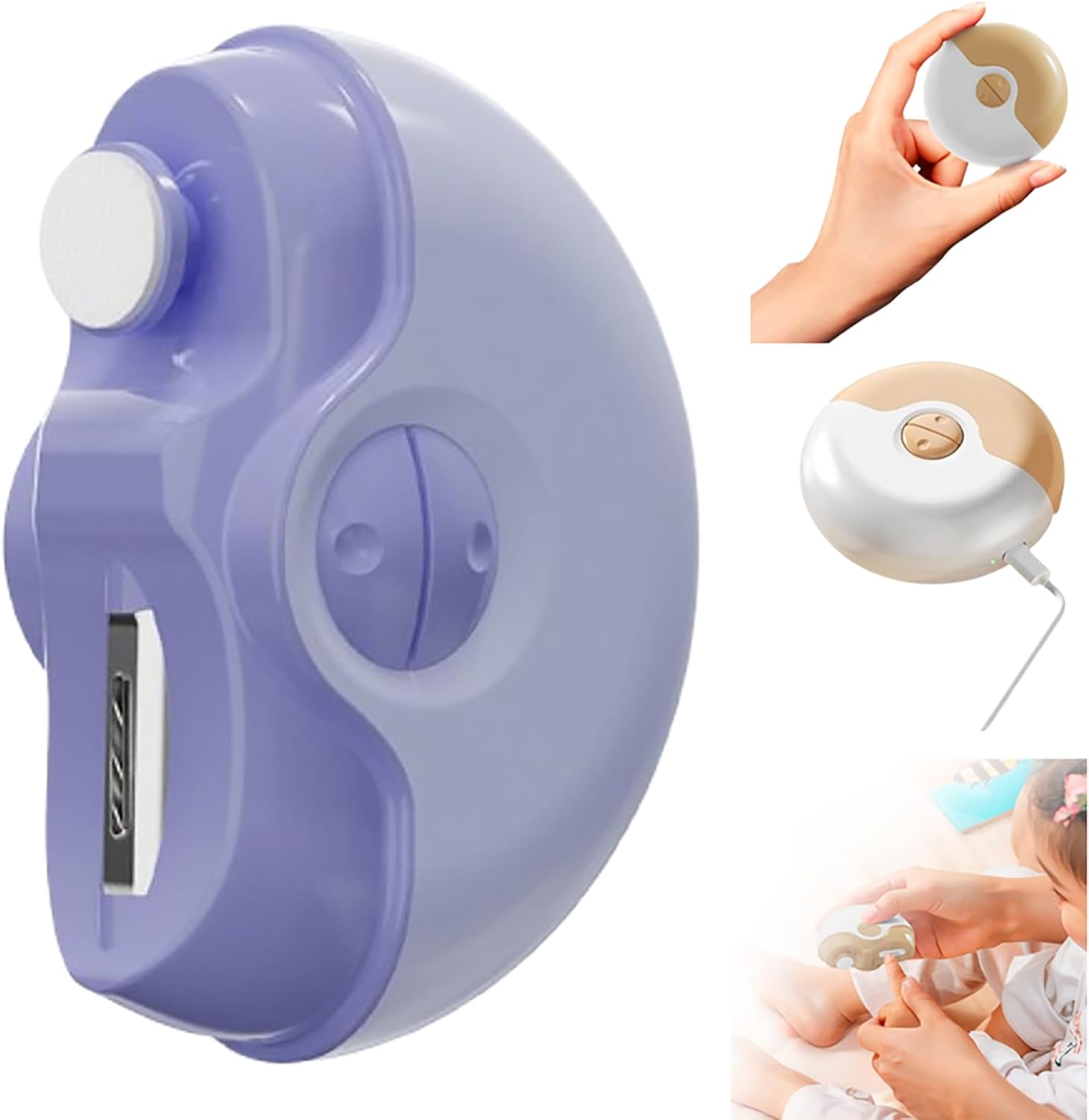 Clipster™ - Elektrischer 2-in-1-Nagelschneider