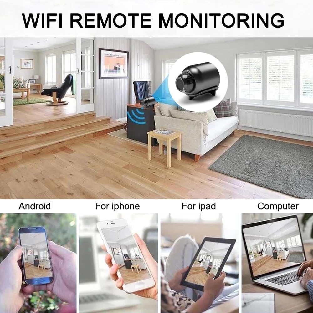 StealthCam™ - Kompakte drahtlose Überwachungskamera für mehr Sicherheit