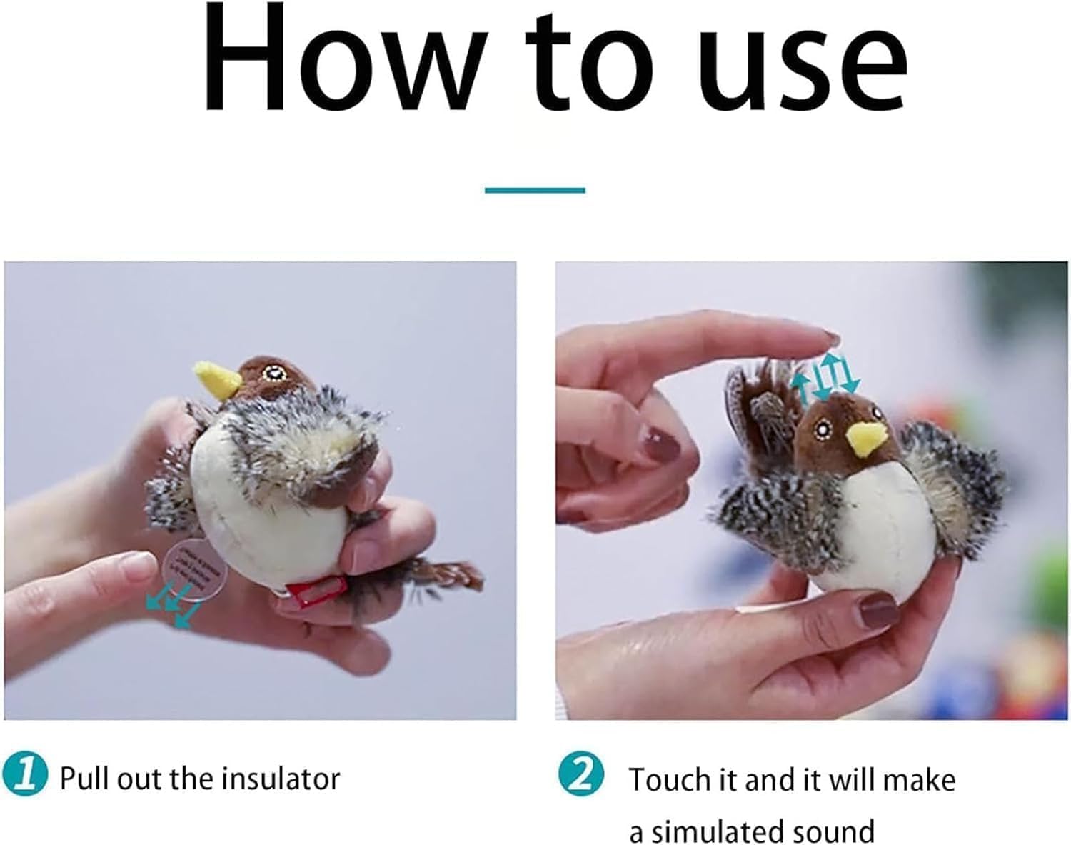 Tweetie™ – Zwitschernder Vogel als Spielzeug für Katzen