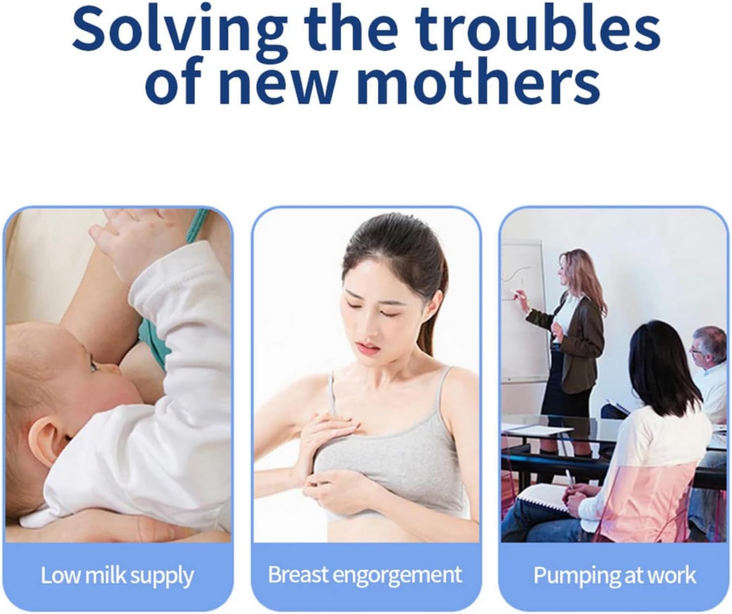 MilkEase™ - Tragbare elektrische Milchpumpe für müheloses Stillen