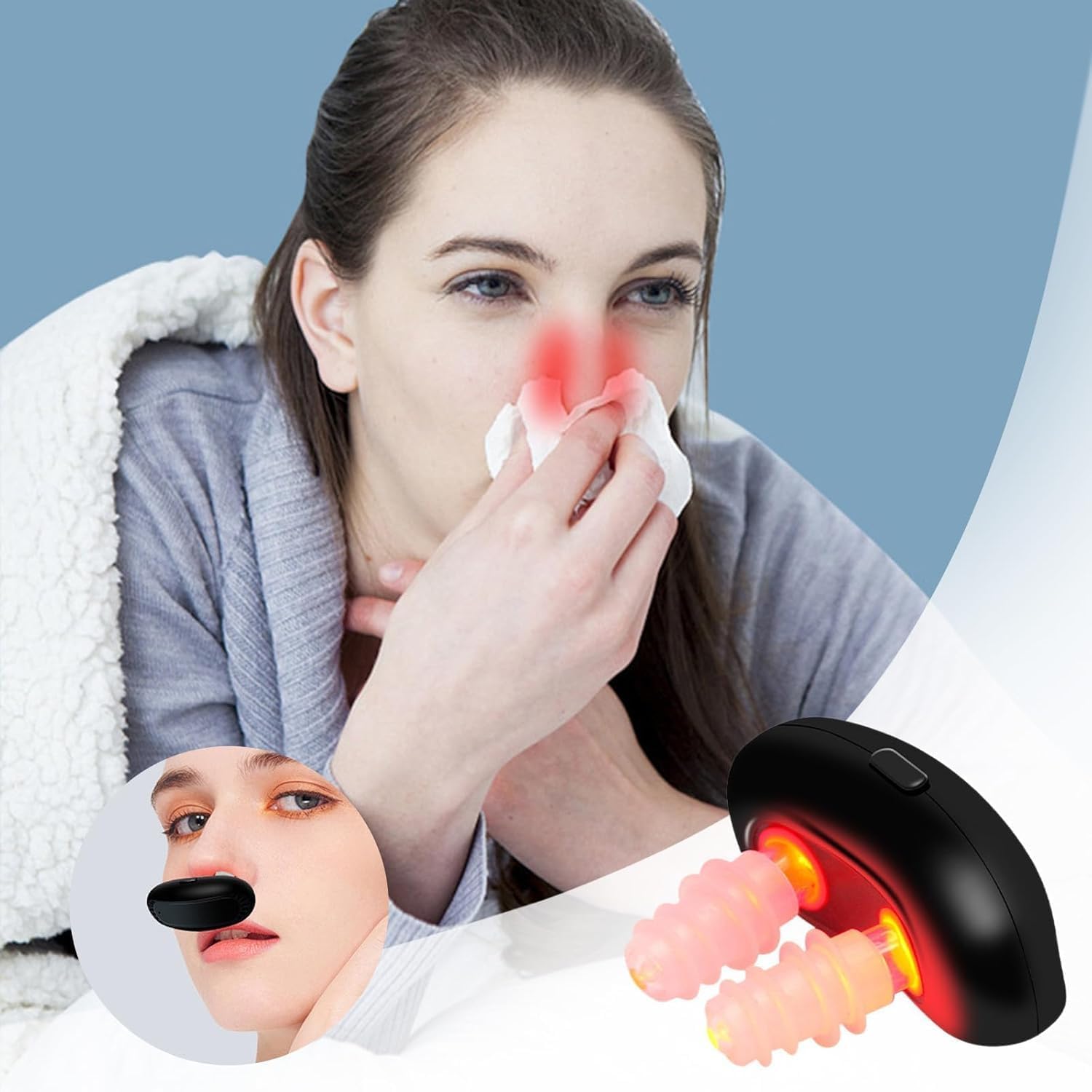 BreatheZest™ — Schmelze nasalen Druck weg und atme tief, frische Freiheit