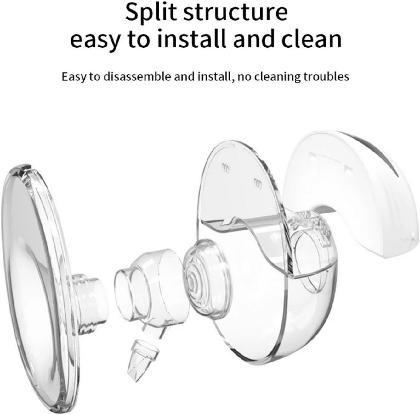 MilkEase™ - Tragbare elektrische Milchpumpe für müheloses Stillen