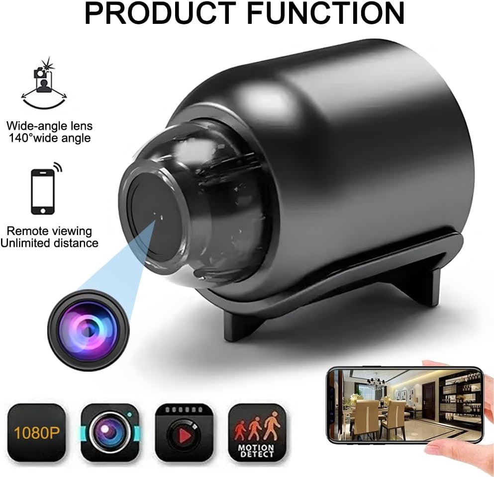 StealthCam™ - Kompakte drahtlose Überwachungskamera für mehr Sicherheit