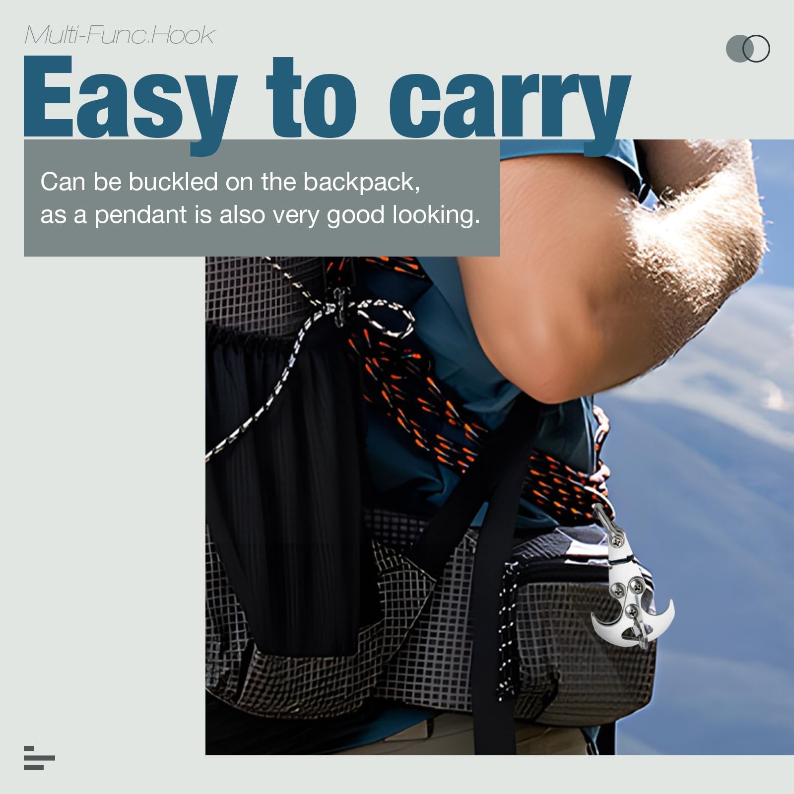 Hookster⢠- Ersatz fĂźr mehrere Werkzeuge â mit einem einzigen, robusten Haken