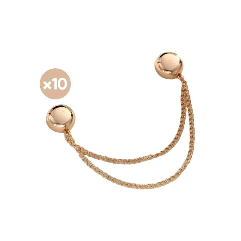 ClipMag™ - Genießen Sie die starken Magnete, die Ihre Kleidung sicher an Ort und Stelle halten (10 Stück)