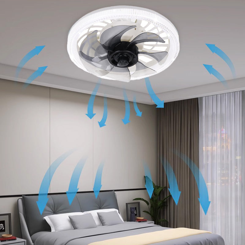 BreezeLite™ - 2-in-1 Leise Einstellbare Ventilatorlampe mit Fernbedienung