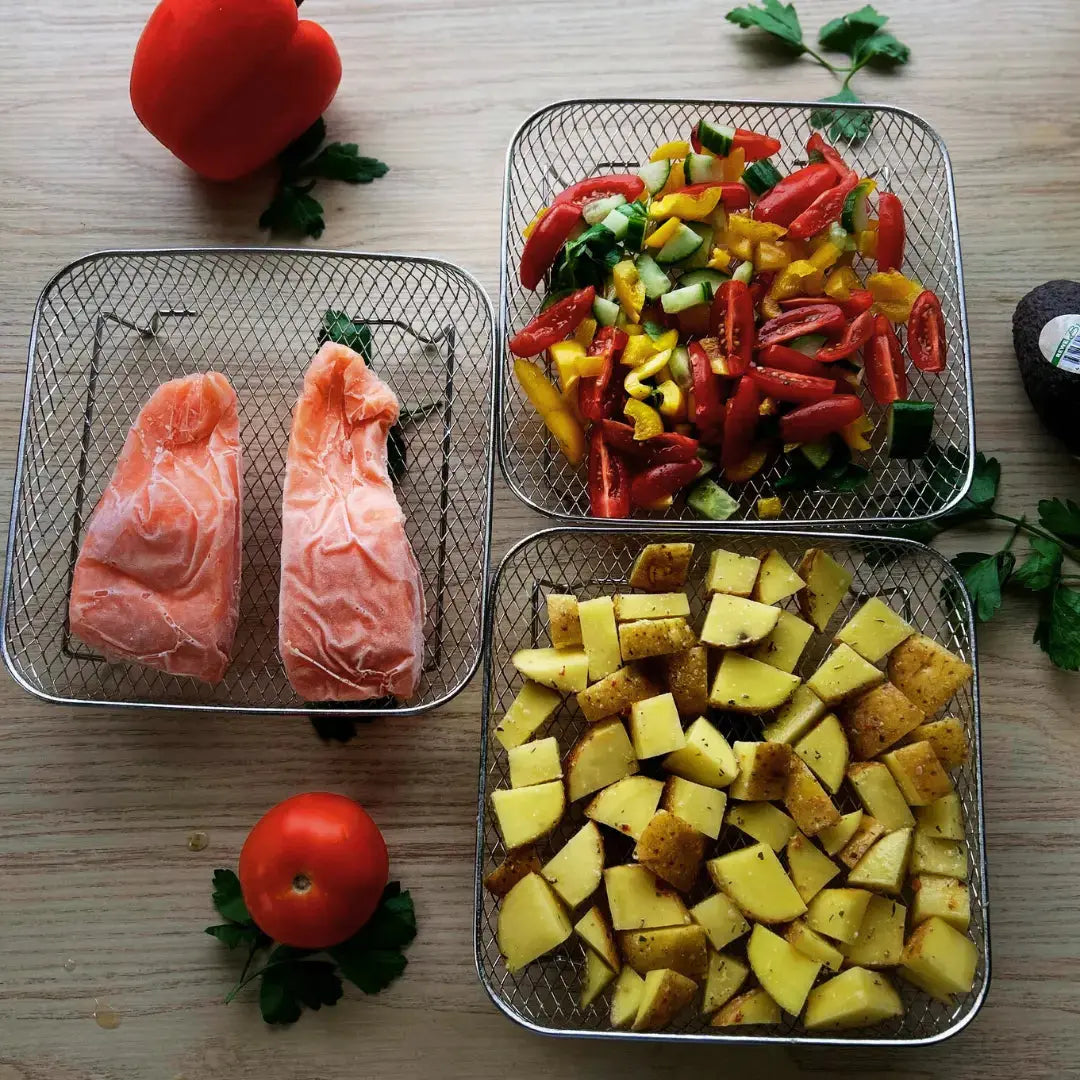 FlexiStack™ — Endlich stressfrei kochen mit mehrfacher Kapazität und reinem Geschmack