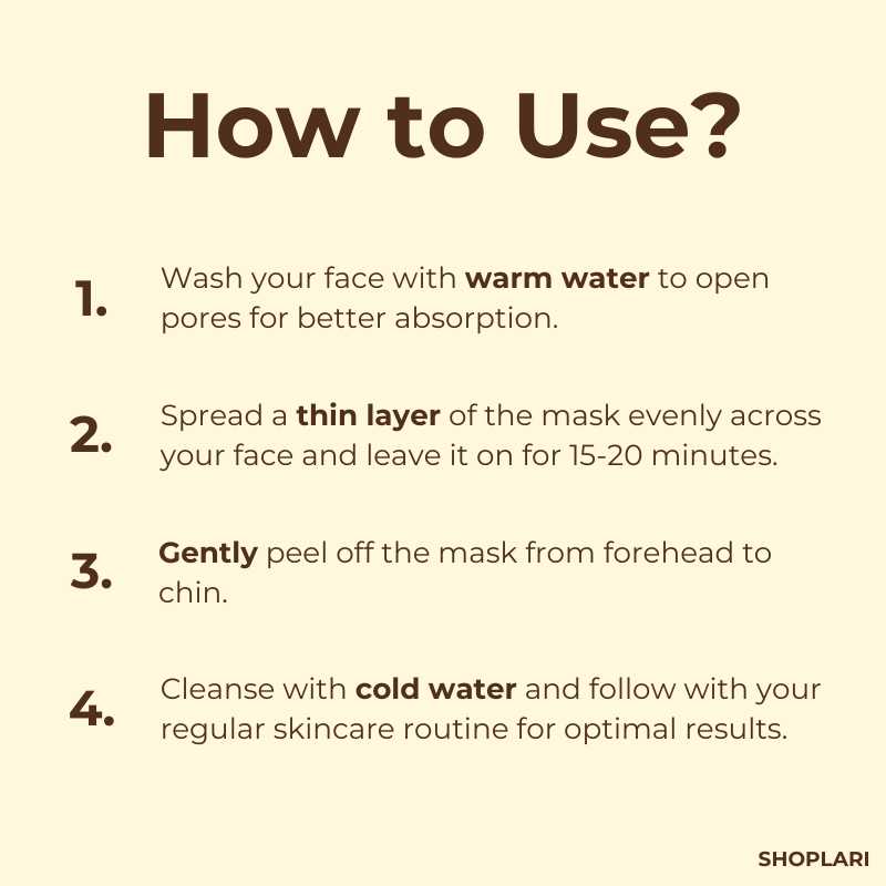 1+1 Gratis PureGlow™ Schwarzer Tee Maske