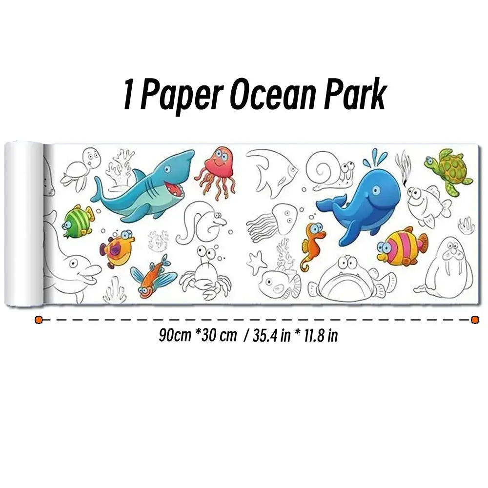 CanvasFlow™ — Entfesseln Sie die grenzenlose Kreativität Ihres Kindes mit endlosem Zeichenspaß