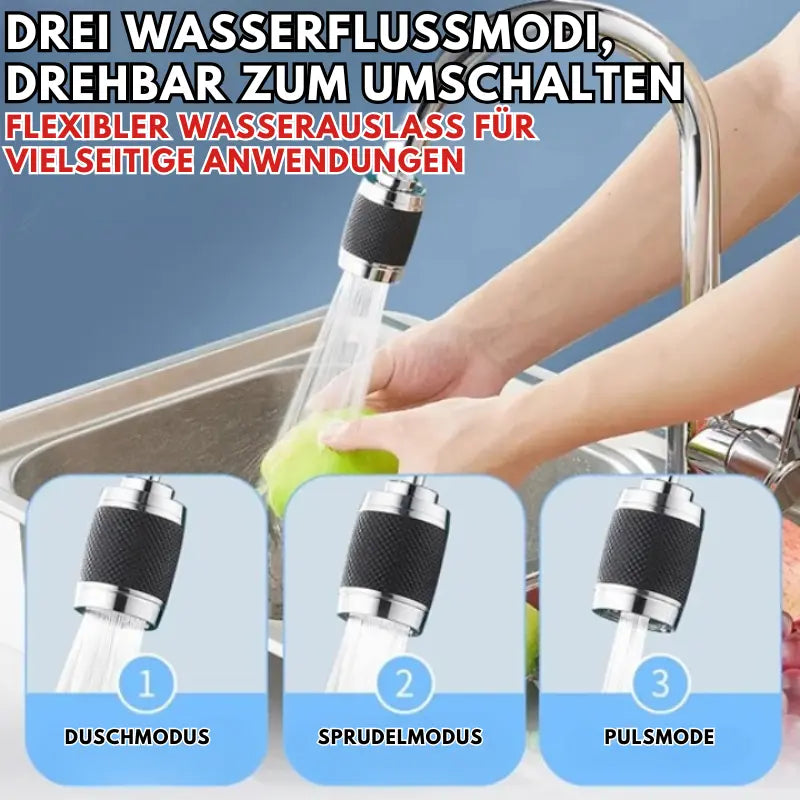 StreamCrest™ – Volle Kontrolle über Ihr Waschbecken und genießen Sie eine makellose, spritzfreie Reinigung