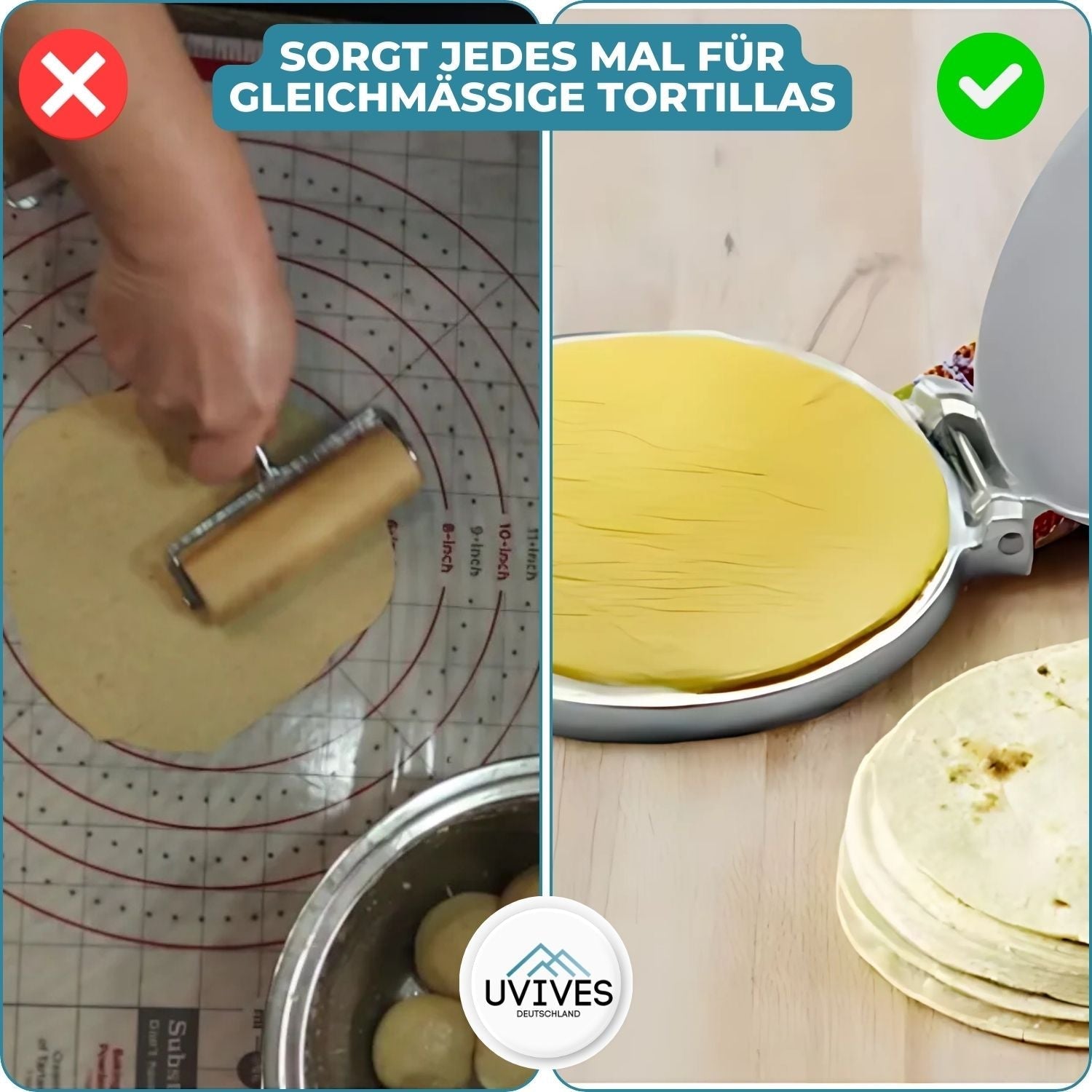 FlattaTilla™ - Mach Tortillas im Handumdrehen