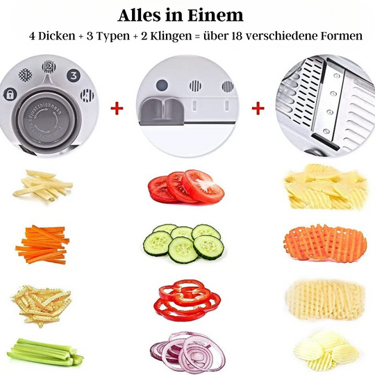 QuickChop™️ | Multifunktionale Schneidemaschine