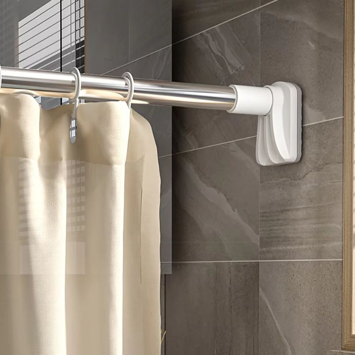 Teleskop-Stange ohne Bohren | Verstellbar & Rostfrei | Für Bad, Küche & Kleiderschrank