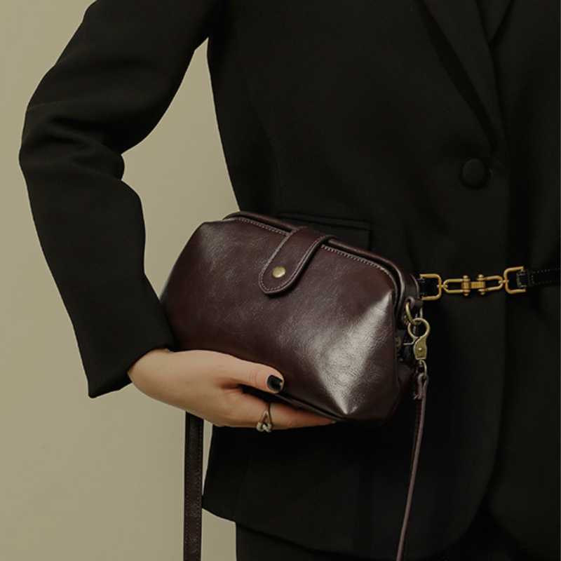 Vicky's™ | Handgefertigte Leder Retro-Tasche