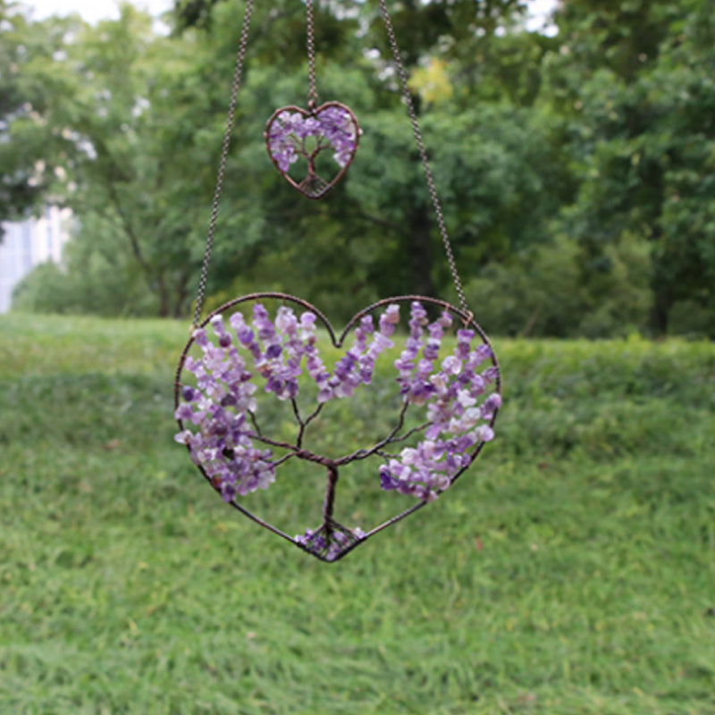 HeartGlow - Der kristallene Lebensbaum-Anhänger