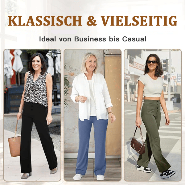 KomfortPlus™ - Lässige Stretch-Hose mit hoher Taille für Frauen