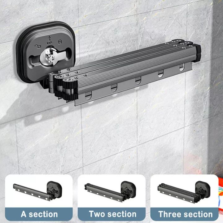 Foldora™ - Platzsparender klappbarer Wand-Wäschetrockner