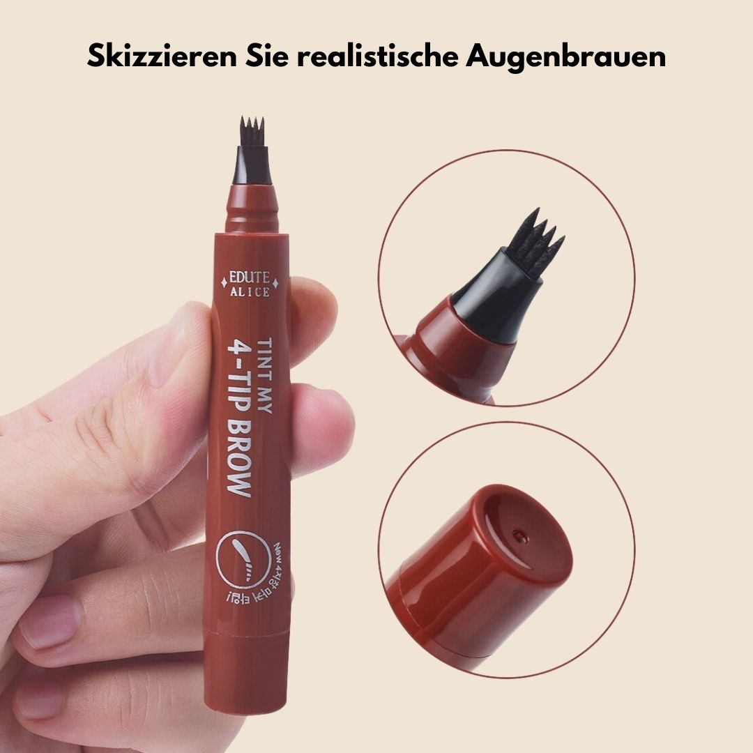 PerfekteBrauen | 4-Spitzen Augenbrauenstift für natürliche Brauen