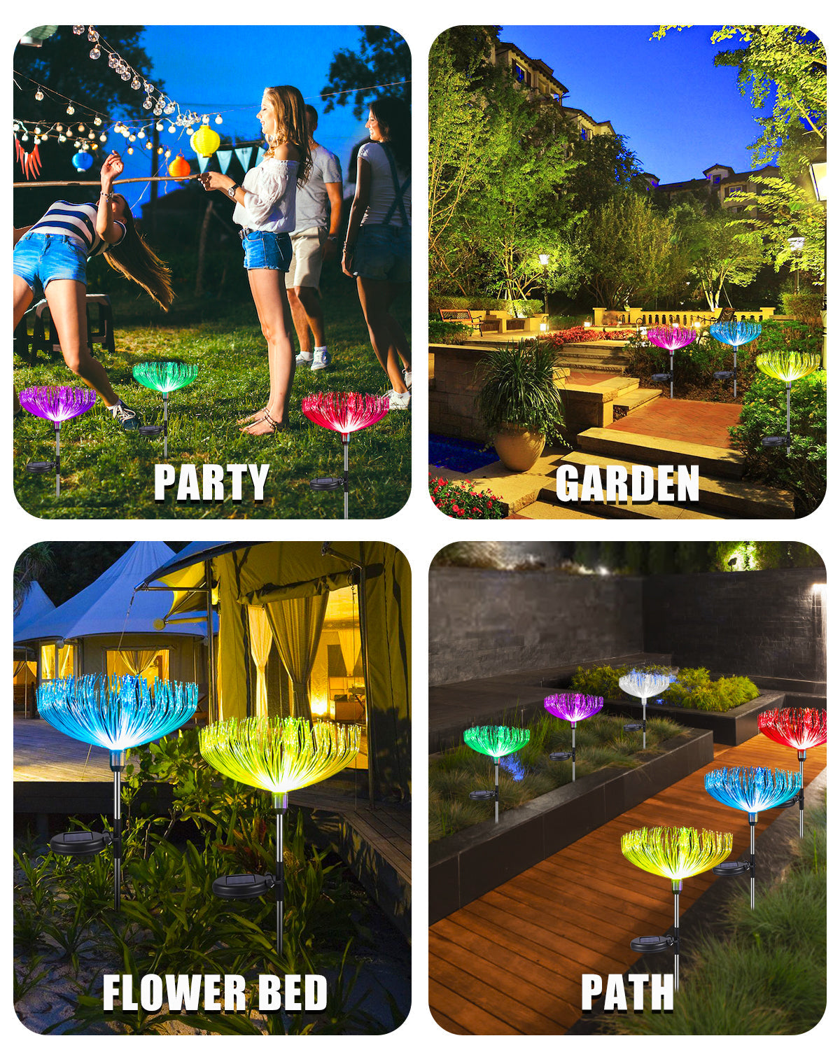 LumiPetal – Farbenfrohe Solarblumen für deinen Garten