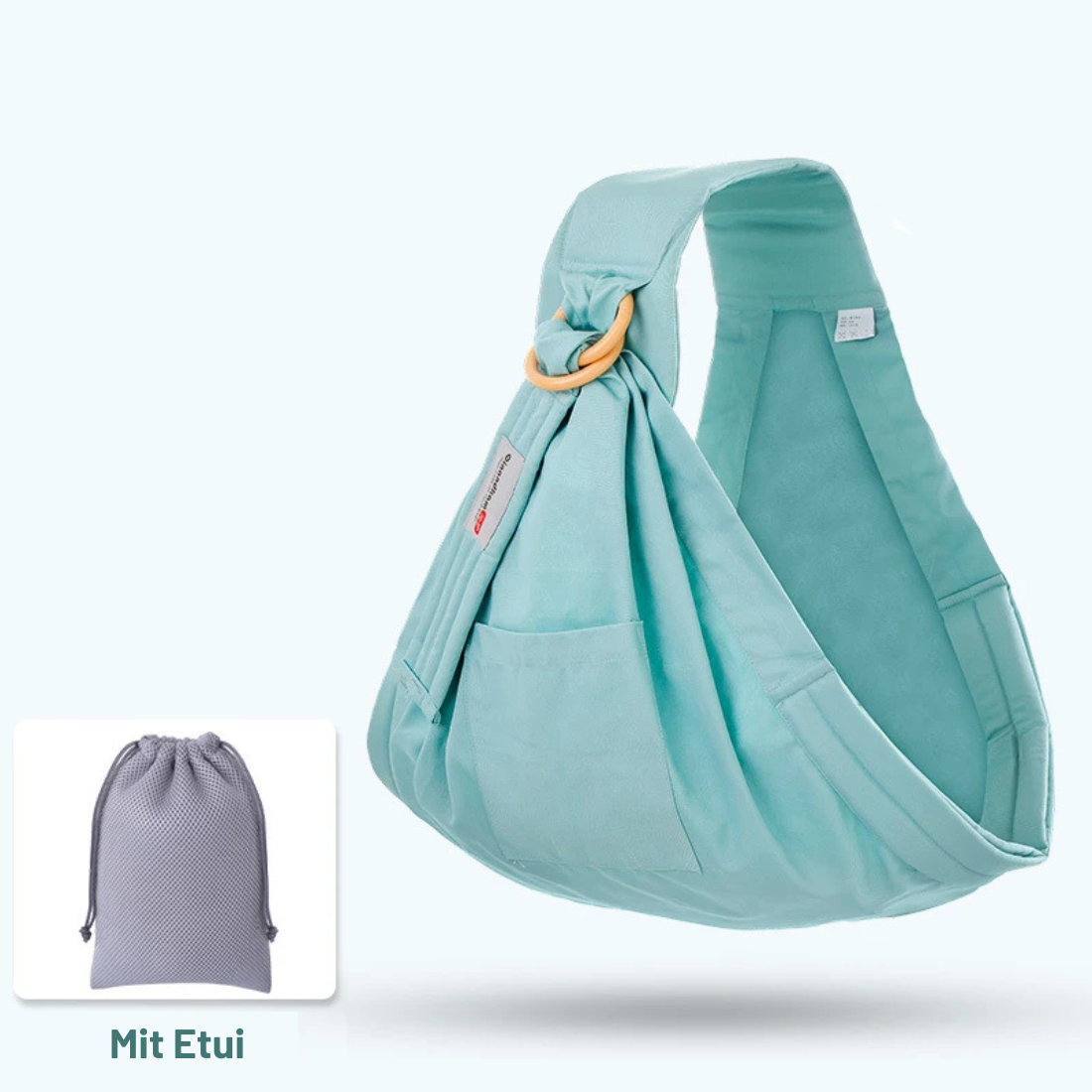 Nestify™ - 2-in-1-Babytrage und Stilldecke