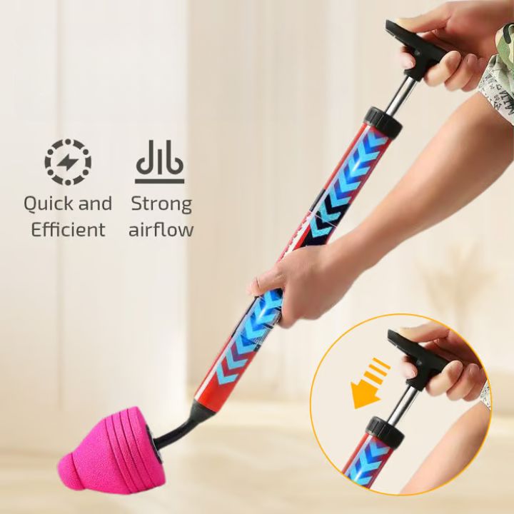 Hochdruck-Toilettenstößel für schnelle Rohrreinigung