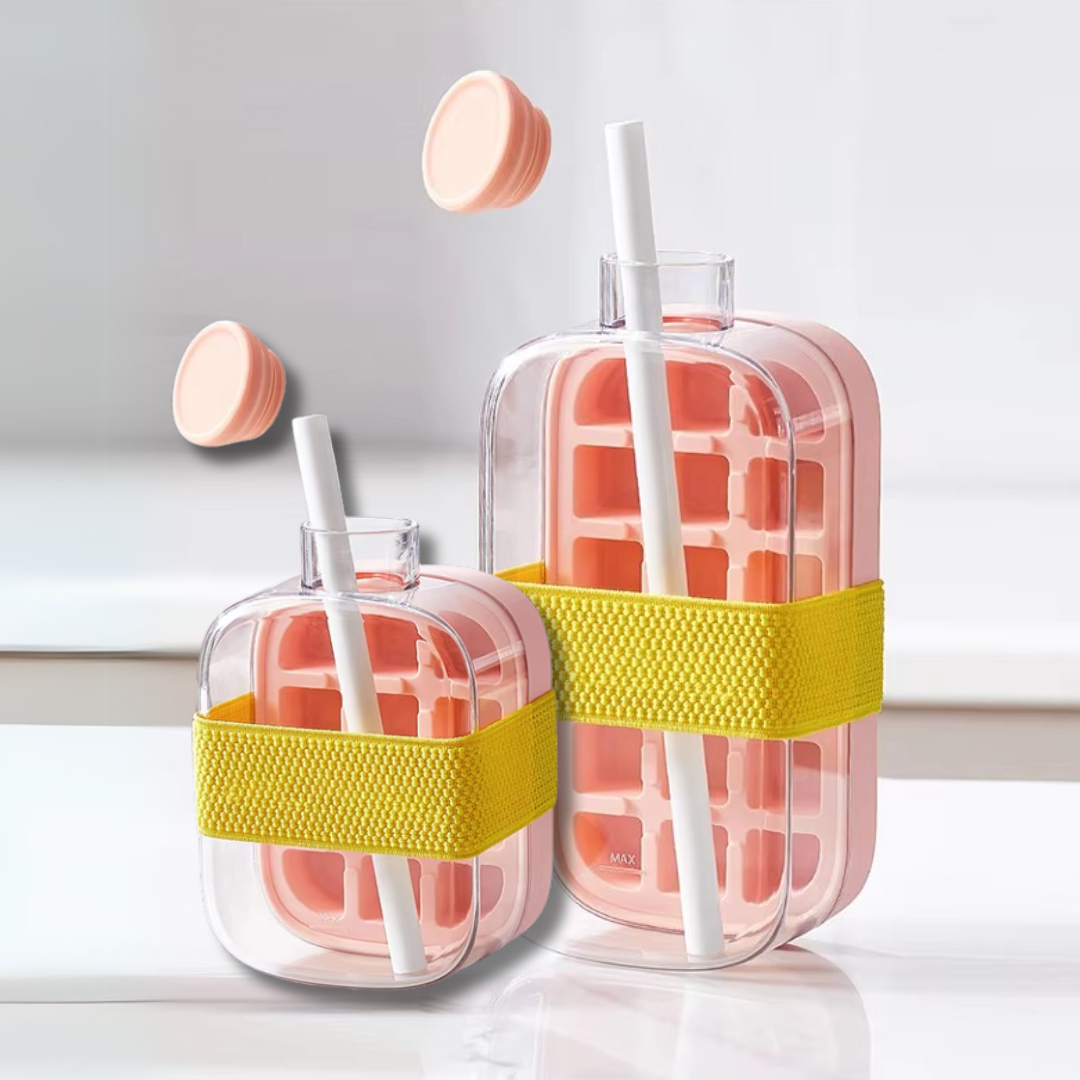 IceCube™ - 2-in-1 Eisschale & Flasche