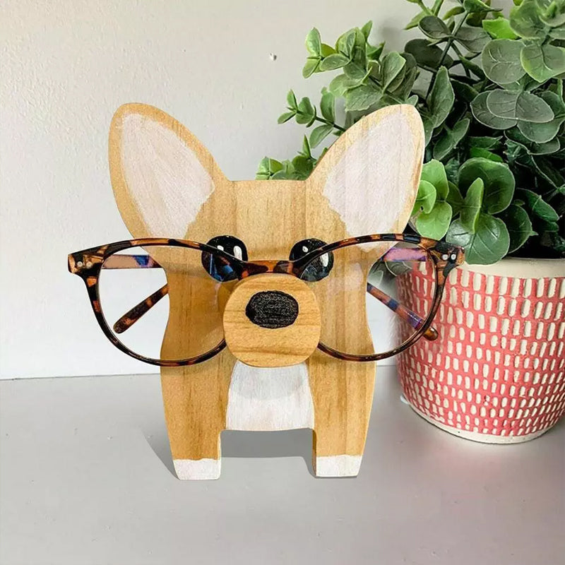 1+1 Gratis | EyeBuddy™ Brillenhalter Aus Holz In Tierform