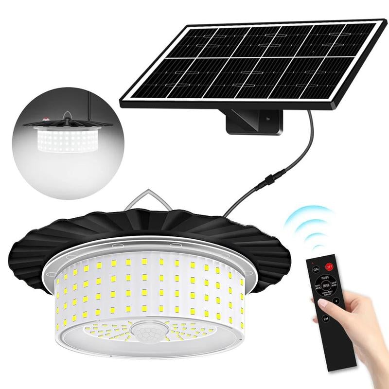 Solaria™ - 224-LED Solar Hängeleuchte mit Bewegungsmelder
