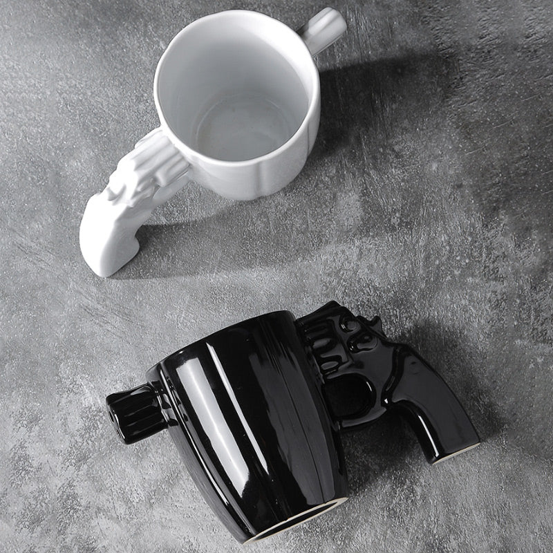 GunMug™ | Kreative Neuheit Kaffeetasse mit Revolvergriff
