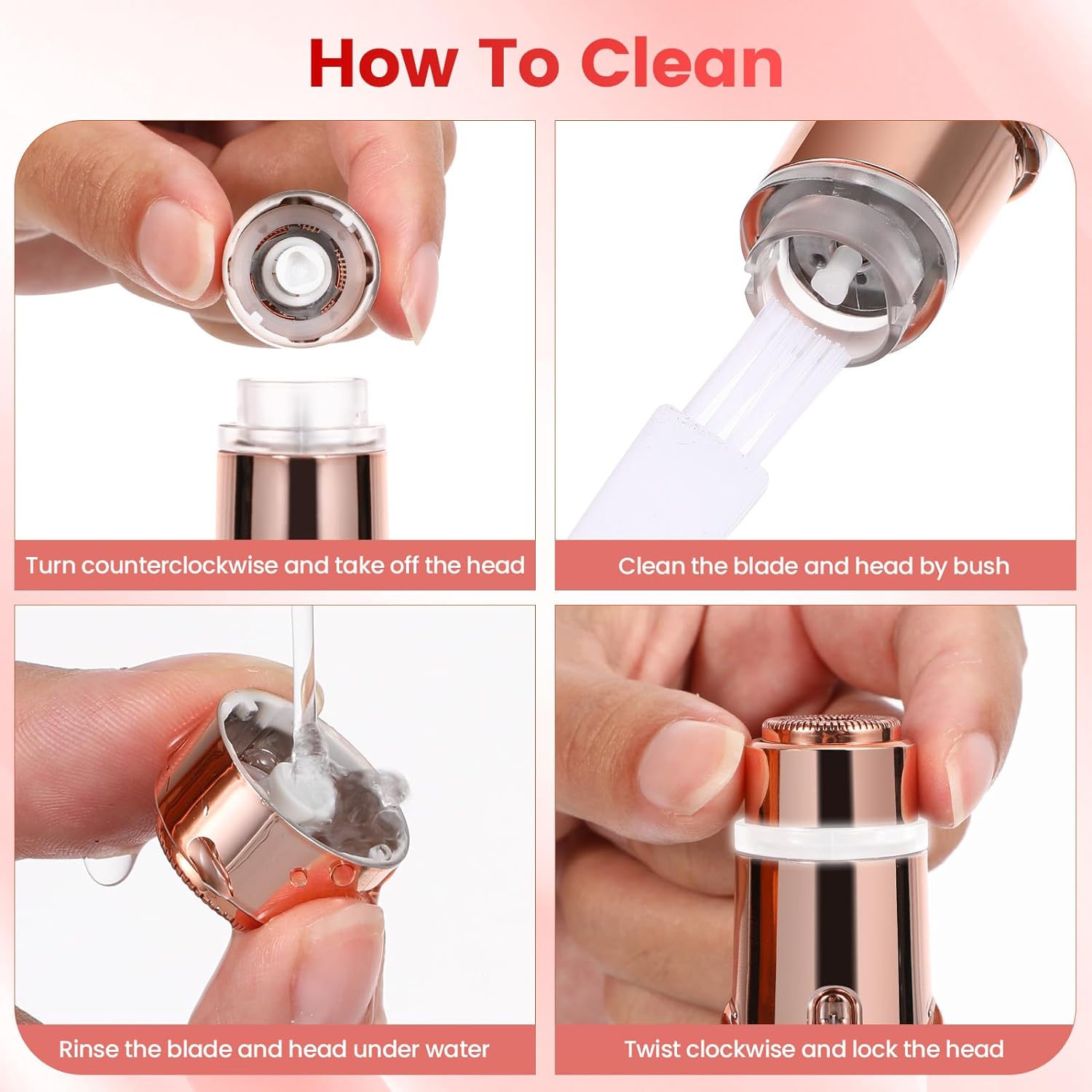 Epilierer für Augenbrauen