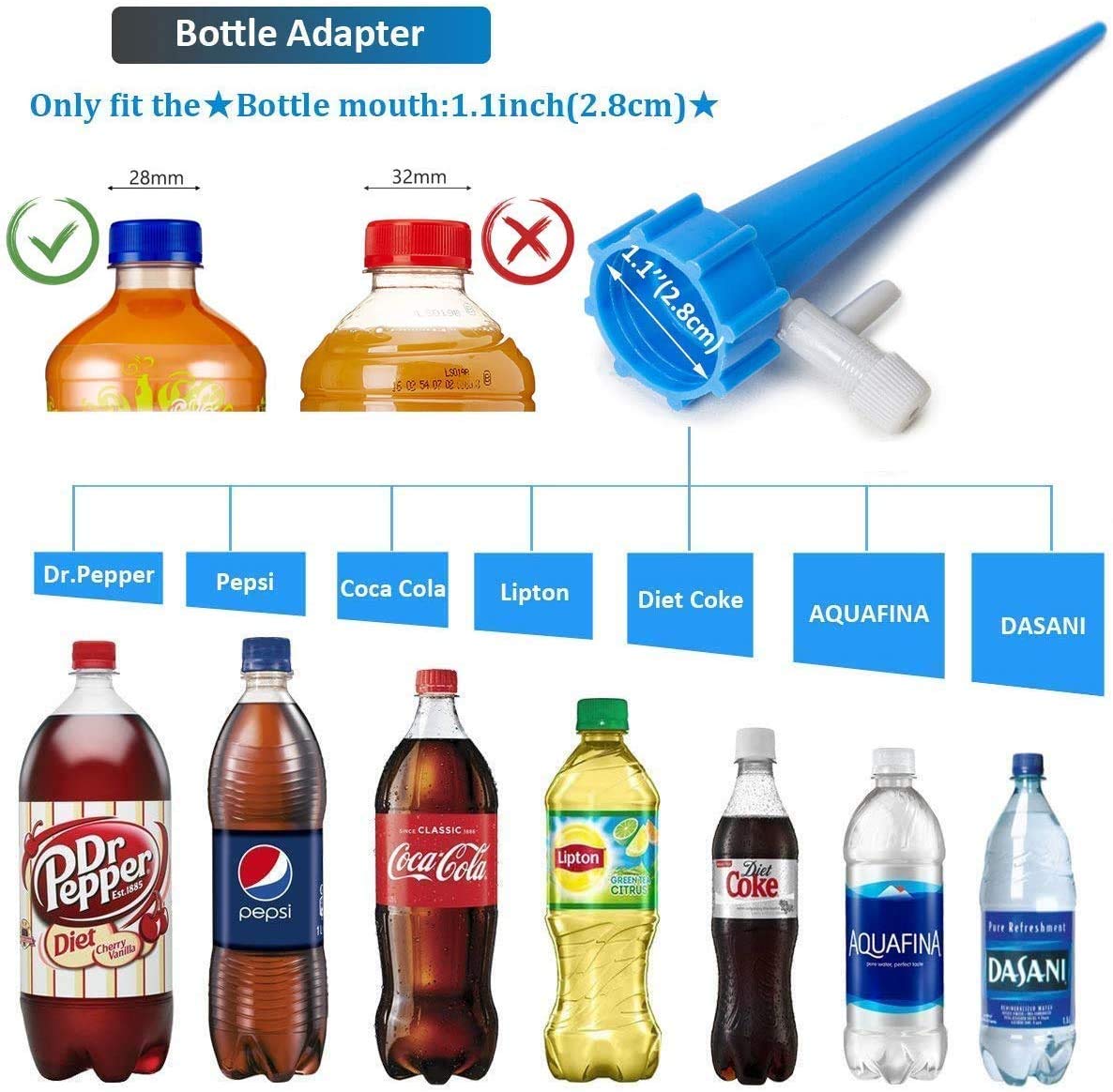 10+5 GRATIS | Automatisches Bewässerungssystem – Versorgt Pflanzen wochenlang mit Wasser