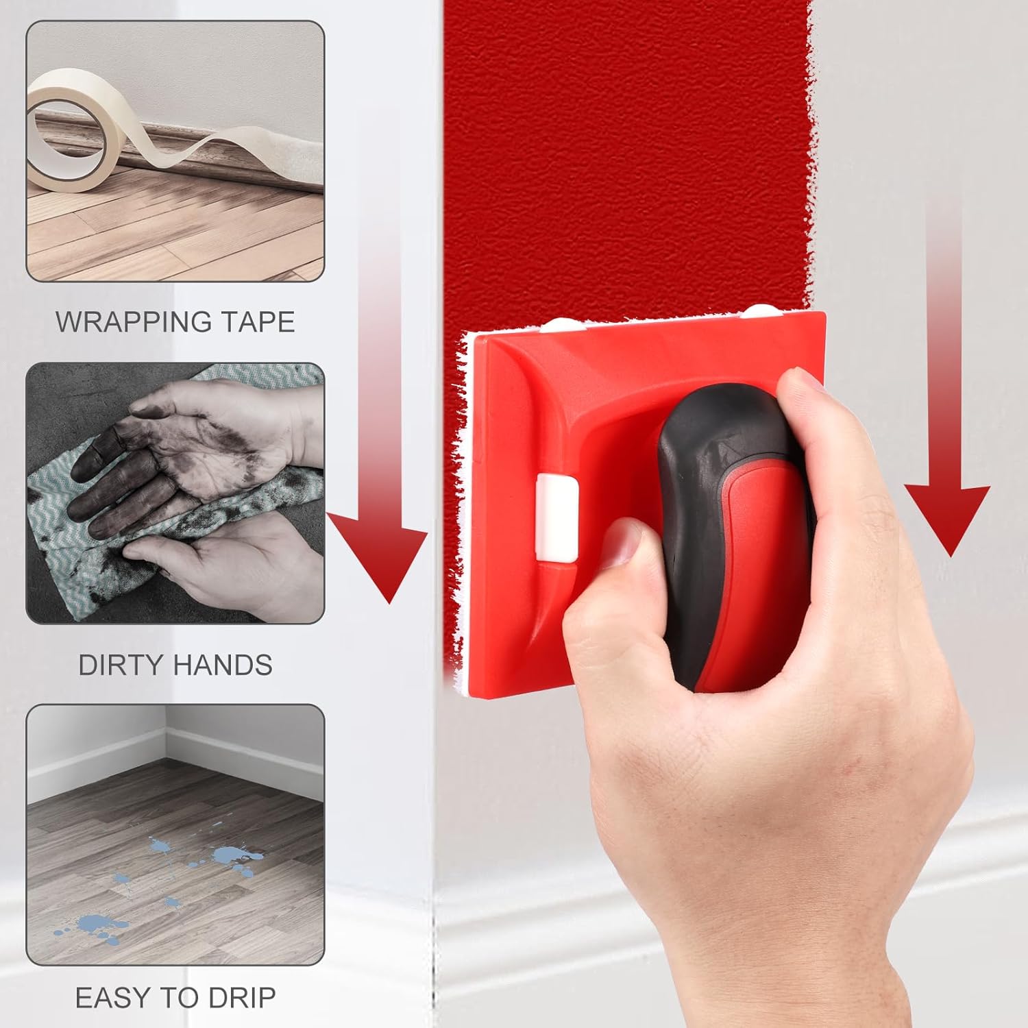 EdgePad™ - Ihre Geheimwaffe für makellose Kanten beim Malen!