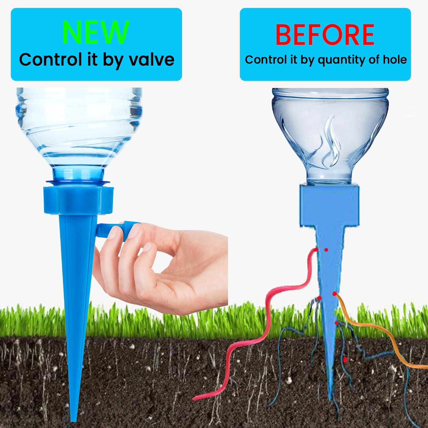 10+5 GRATIS | Automatisches Bewässerungssystem – Versorgt Pflanzen wochenlang mit Wasser