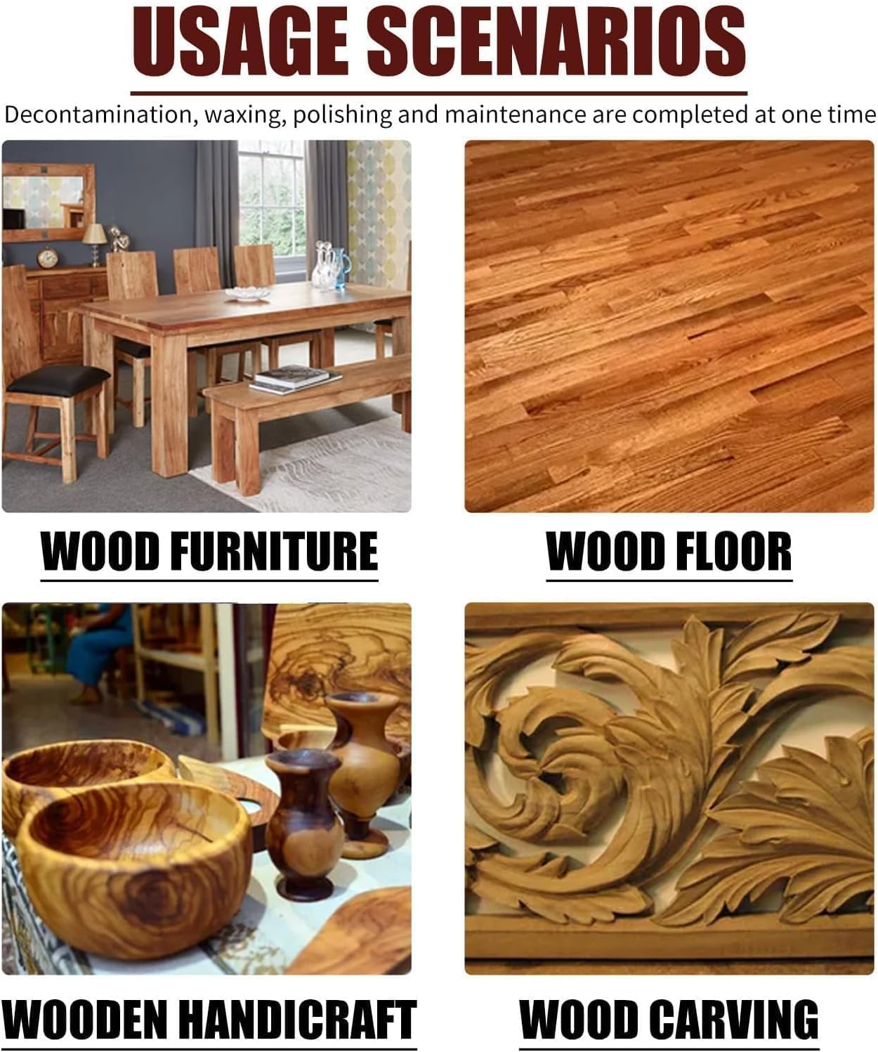 1+1 GRATIS | Wood Wax Oil™ Schützen Sie Ihr Holz mit strahlender, lang anhaltender Schönheit