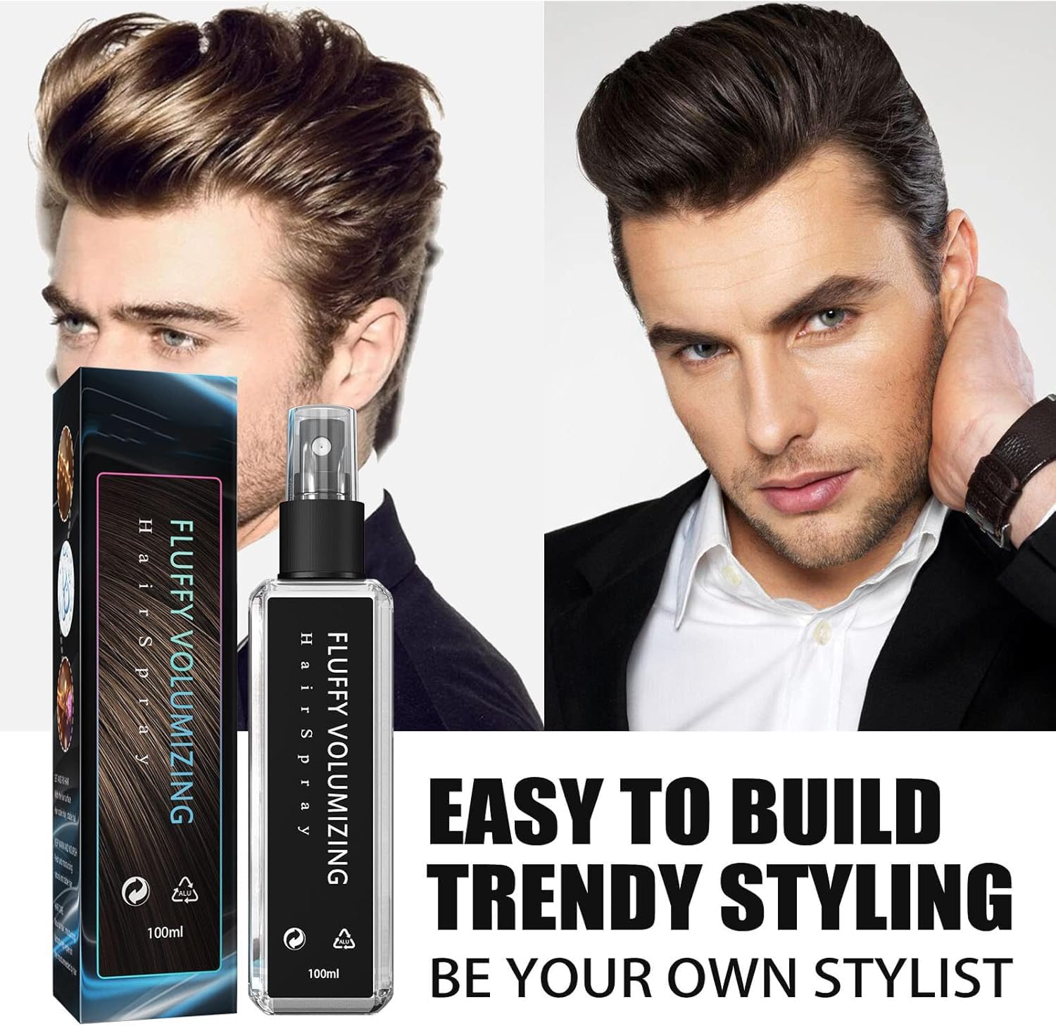 1+1 Gratis | Flauschiges, Voluminöses Haarspray™ Gibt leblosem Haar sofort Volumen und Volumen