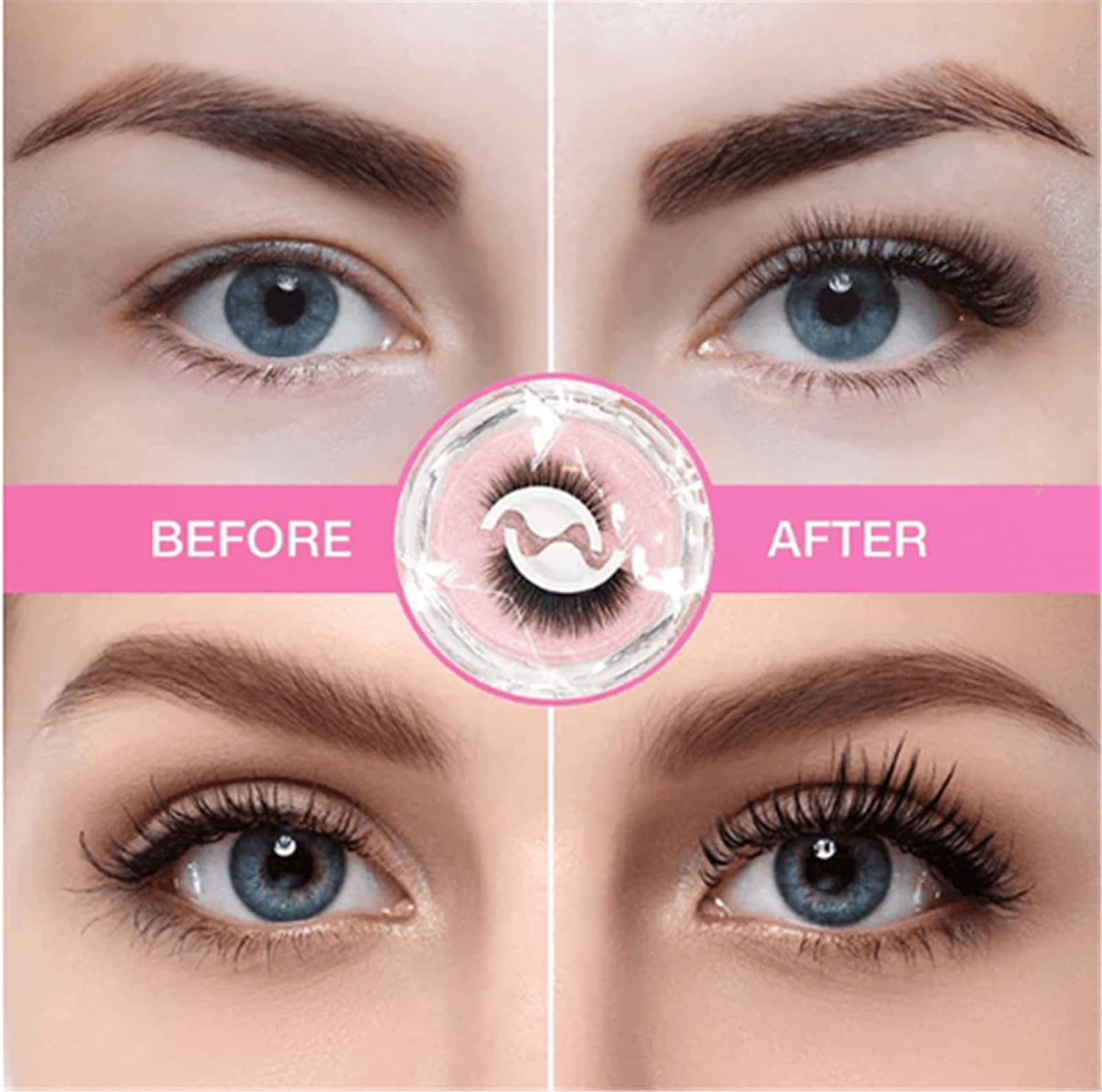 1+2 Gratis | LashLicious™ Wiederverwendbare selbstklebende Wimpern